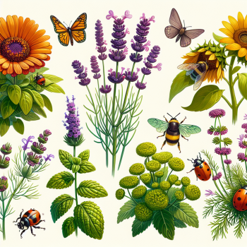 Top 5 Biljaka koje Privlače Korisne Insekte u Vašu Baštu