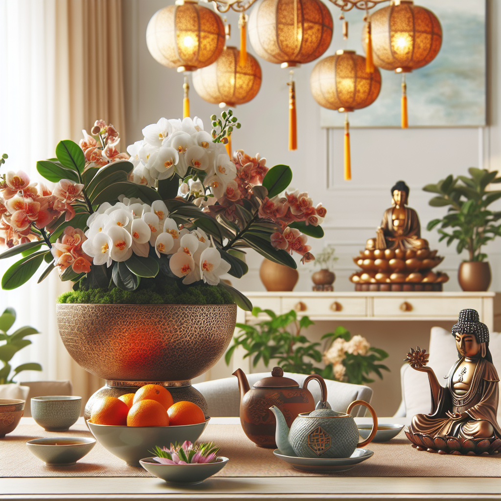 Biljke koje Privlače Sreću: Cvetnice za Feng Shui Harmoniju u Domu